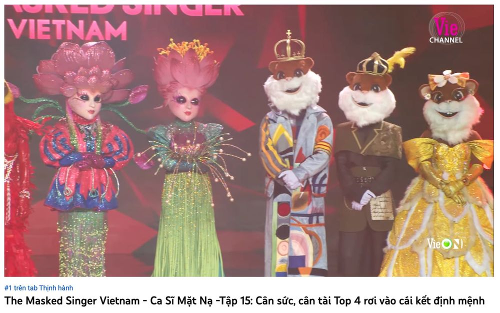 Trending 24/10 có gì hot: The Masked Singer top 1 YouTube, Thiên Ân thống trị TikTok - ảnh 0 trending 24 10 co gi hot the masked singer top 1 you tube thien an thong tri tik tok - anh 0